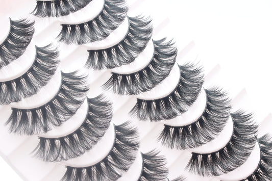 BUY ONE GET ONE FREE--Ordinary Glue Thick False Lashes(15mm) - WINKLYLASH